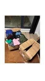 35 KG GEMENGDE MIX KLEDING MIX,HUISMERK,MERK, Antiquités & Art, Antiquités | Vêtements et Textile, Enlèvement ou Envoi