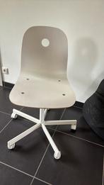 Witte bureaustoel op wielen (vagsberg) ikea, Huis en Inrichting, Ophalen, Gebruikt, Wit, Bureaustoel