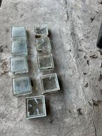 Glasdal / raamblok 5 Stuks 190x190x80mm, Doe-het-zelf en Bouw, Ophalen, Zo goed als nieuw, Veiligheidsglas