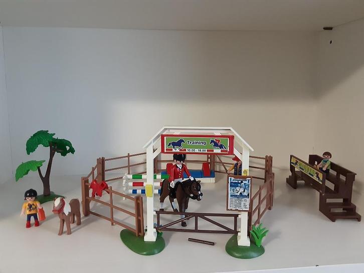 PLaymobil jumping - compleet, Kinderen en Baby's, Speelgoed | Playmobil, Zo goed als nieuw, Complete set, Ophalen of Verzenden