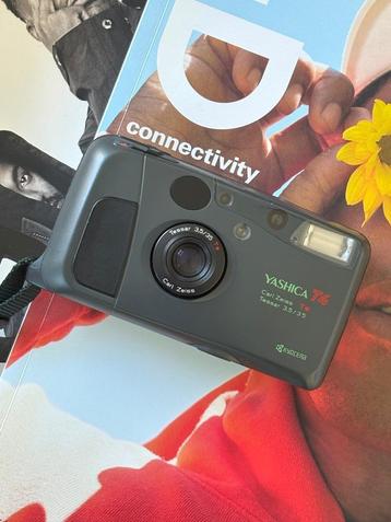 Yashica T4 Carl Zeiss 3.5 Tessar (limited)Green Safari Edit. beschikbaar voor biedingen