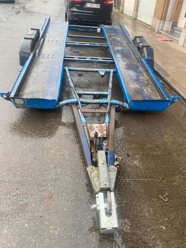 Remorque transport auto, Autos : Divers, Remorques, Utilisé, Enlèvement