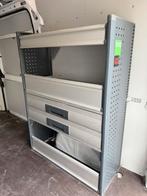 Rek bott bestelwagen met laden en schappen, Ophalen, Gebruikt