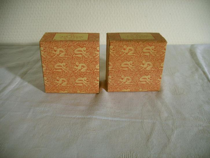 Twee vintage poederdozen van “Coty”, Antiek en Kunst, Curiosa en Brocante, Ophalen of Verzenden