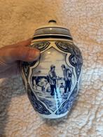 Pot avec couvercle en bleu de Delft, Enlèvement ou Envoi