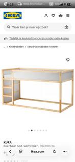 Kura keerbaar bed, Kinderen en Baby's, Kinderkamer | Stapelbedden en Hoogslapers, Ophalen, Gebruikt, Halfhoogslaper