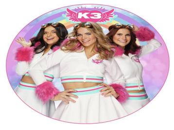 Studio 100 K3 Strandlaken - Rond - Roze - Ø 150cm beschikbaar voor biedingen