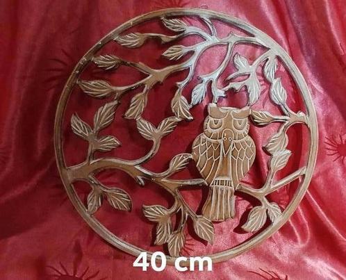 Arbre de vie 40 cm en bois compressé, Antiquités & Art, Art | Sculptures & Bois