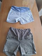 2 Zwangerschapsshorten h&m maat 42, Vêtements | Femmes, Vêtements de grossesse, Comme neuf, H&M, Taille 42/44 (L), Autres types