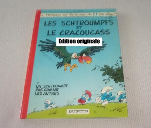 les schtroumpfs et le cracoucass eo bd 5  édition originale, Boeken, Stripverhalen, Ophalen
