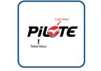 Pilote caravan en camper sticker, Verzenden, Nieuw, Overige typen