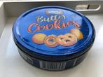 Fundiez koektrommel butter cookies blik 19 cm koek trommel, Biscuits, Comme neuf, Autres marques, Enlèvement ou Envoi