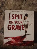 Blu-ray box i spit on your Grave compleet coll 4 blu-ray, Cd's en Dvd's, Ophalen of Verzenden, Zo goed als nieuw, Horror