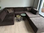 Grijze modulaire zetel, Huis en Inrichting, Zetels | Complete zithoeken, Ophalen, Gebruikt, Stof, Modern
