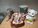 SETPRIJS  lot van 4 decoratie items allerlei   mooie staat, Ophalen of Verzenden
