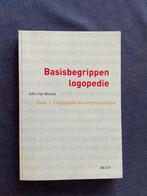 Basisbegrippen logopedie 1, Ophalen of Verzenden, Gelezen