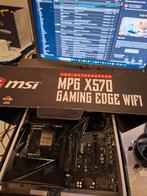 MSI MPG X570 Gaming Edge WiFi + AMD ryzen5 3600x + 16GB ddr4, Ophalen, Gebruikt, DDR4, Socket AM4
