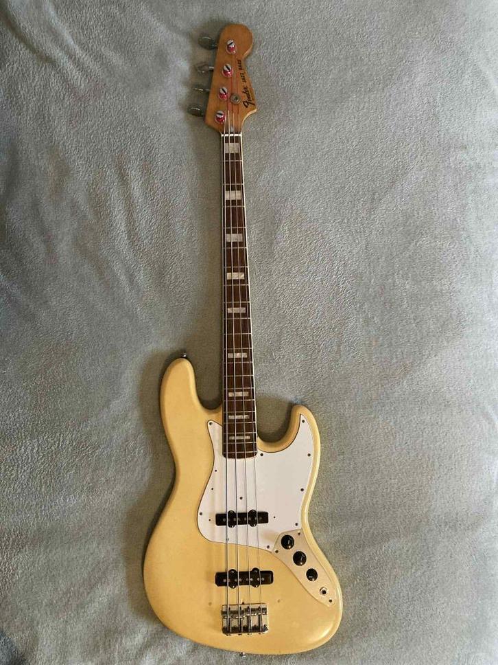 Fender Jazz Bas 1977 Marcus Miller J-Bass, Muziek en Instrumenten, Snaarinstrumenten | Gitaren | Bas, Gebruikt, Elektrisch, Ophalen