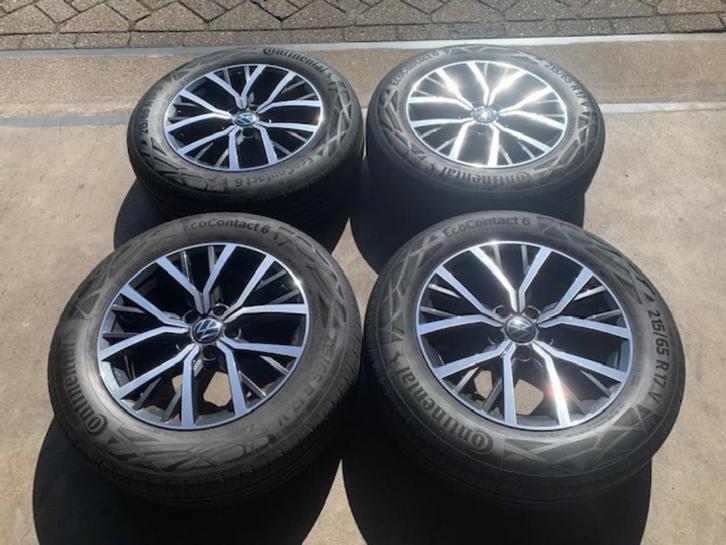 VW TIGUAN T-ROC TULSA VELGEN + NIEUWE WINTERBANDEN 215 65 17, Auto diversen, Tuning en Styling, Ophalen of Verzenden