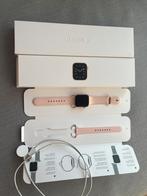 Apple Watch Series 6 40mm Gold Alu Pink Sand GPS, Bijoux, Sacs & Beauté, Montres connectées, Comme neuf, GPS, Rose, Enlèvement