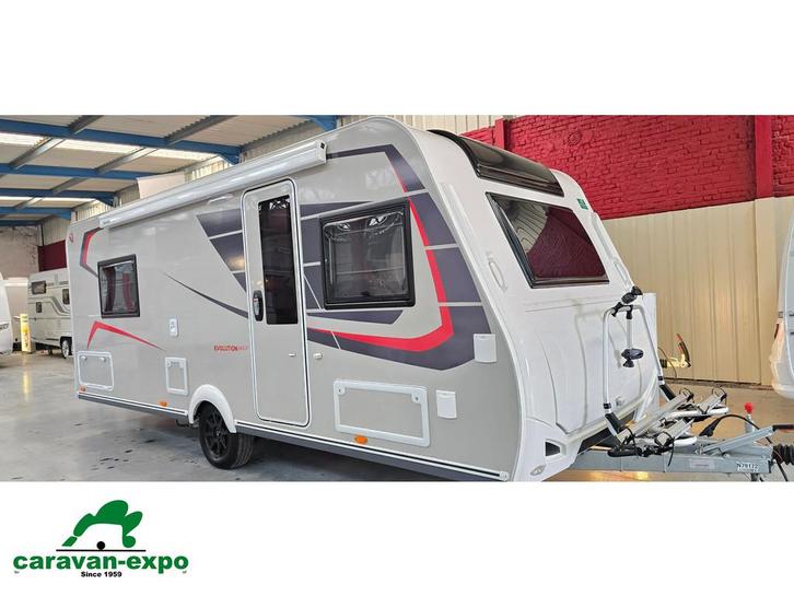 STERCKEMAN EVOLUTION 540CP, Caravans en Kamperen, Caravans, Bedrijf, tot en met 4, 1250 - 1500 kg, Sterckeman, 6 tot 7 meter