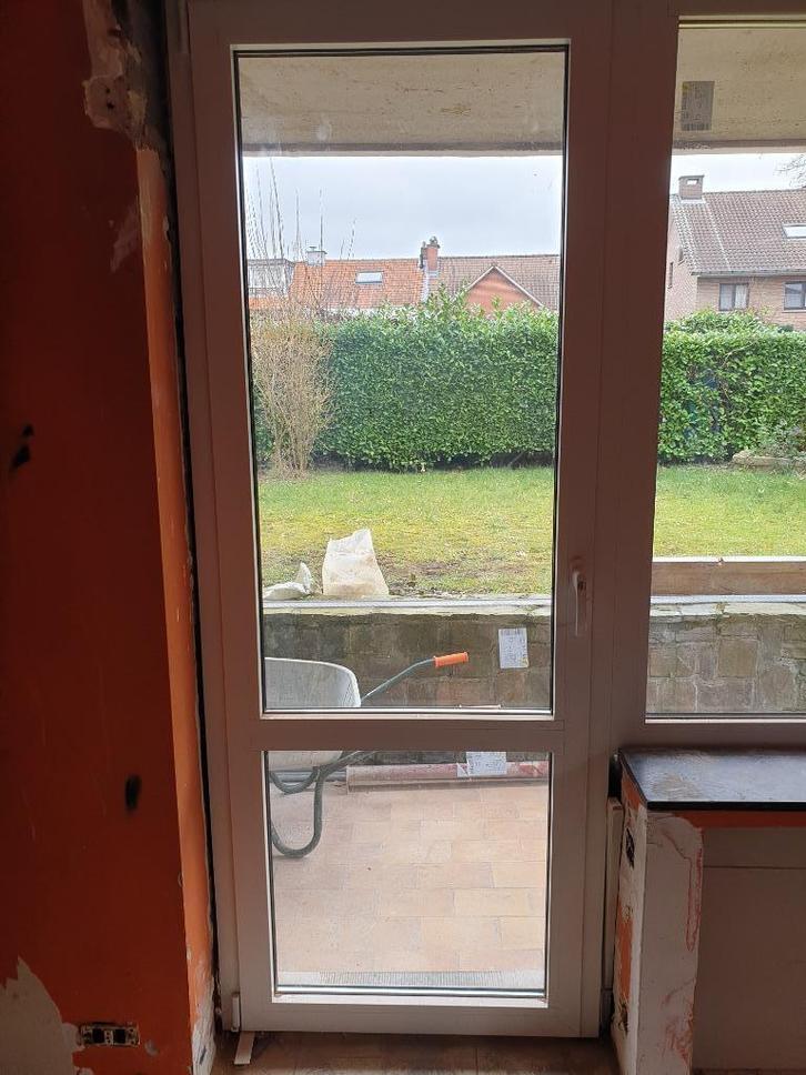 Portes aluminium, Doe-het-zelf en Bouw, Raamkozijnen en Schuifdeuren, Nieuw, Overige typen, Aluminium, 150 tot 225 cm, 75 tot 150 cm