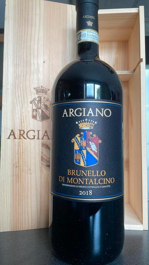 Brunello di montalcino Argiano 2018 Magnum, Verzamelen, Wijnen, Zo goed als nieuw, Ophalen of Verzenden