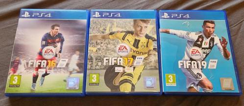 Lot Playstation 4 games Fifa 16-17-19, Games en Spelcomputers, Games | Sony PlayStation 4, Zo goed als nieuw, Sport, Ophalen of Verzenden