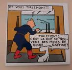 Hergé plaque émaillée Tintin soviets Tirlemont, Tintin, Enlèvement ou Envoi