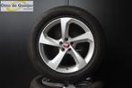 19 Inch Jaguar F-Pace Origineel Zomerbanden 4MM 255/55R19, Gebruikt, 255 mm, Banden en Velgen, Personenwagen