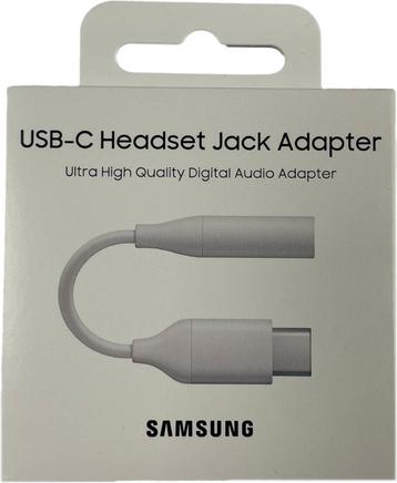 Samsung USB-C naar 3.5 mm Jack Adapter Zwart (Nieuw) 