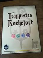 Metalen bord met reliëf van Rochefort, Verzamelen, Biermerken, Nieuw, Reclamebord, Plaat of Schild, Duvel, Ophalen of Verzenden