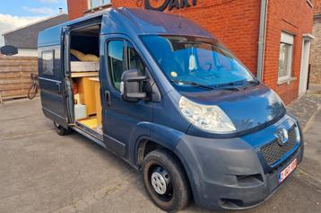 Peugeot Boxer LV camper 131000km✔️, Caravans en Kamperen, Mobilhomes, Particulier