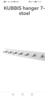 Wandkapstok wit hout, Huis en Inrichting, Woonaccessoires | Kapstokken, Ophalen of Verzenden, Nieuw, Hout, Wandkapstok