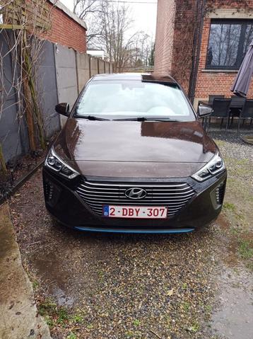 Hyundai ioniq PHEV (plugin hybride) 1.6 GDI Premium, Auto's, Hyundai, Euro 6, Bruin, Leder, 26 g/km