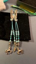 Navajo Indian turquoise en zilver haarspeld, Bijoux, Sacs & Beauté, Épingle à cheveux, Enlèvement, Neuf