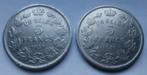 belgie 2 x 5 Francs 1930 albert 1 FRA positie A + B, Postzegels en Munten, Munten | België, Ophalen of Verzenden, Overig, Setje