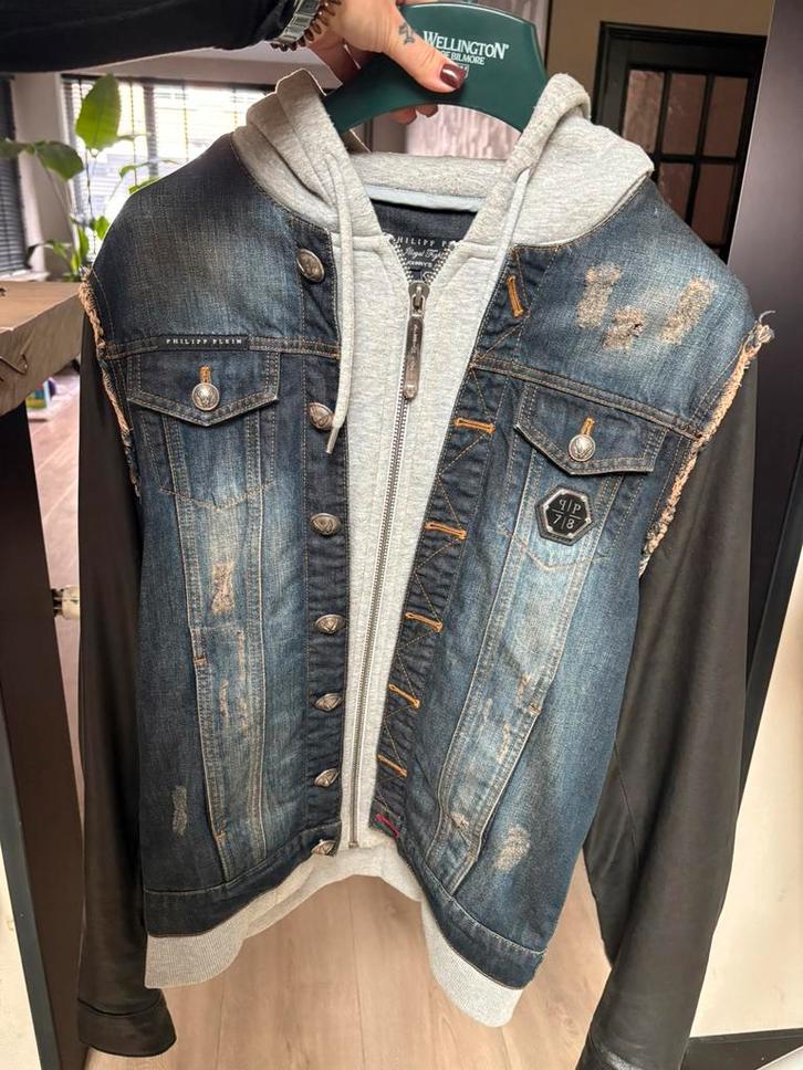 Philipp Plein Jas limited edition, Kleding | Heren, Jassen | Zomer, Gedragen, Maat 52/54 (L), Ophalen of Verzenden