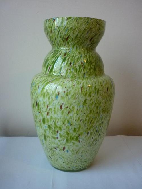 Scailmont - Vase de bousillage vert, Antiek en Kunst, Antiek | Vazen, Ophalen of Verzenden