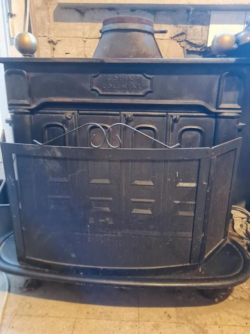 Godin Colonial, Huis en Inrichting, Kachels, Gebruikt, Houtkachel, Ophalen