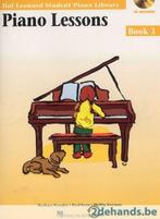 Leçons de Piano (CD inclus) Livre 3 en très bon état, Livres, Enlèvement ou Envoi, Comme neuf