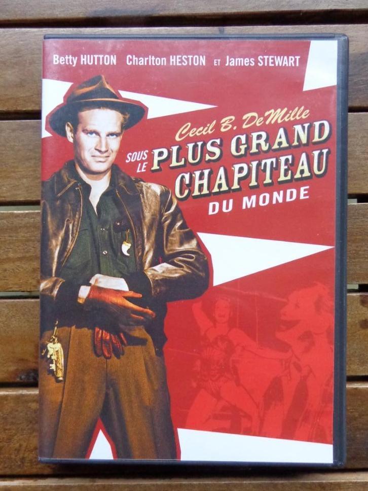 )))  Sous le plus grand Chapiteau du Monde  (((, CD & DVD, DVD | Aventure, Comme neuf, Tous les âges, Enlèvement ou Envoi