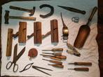Lot d'anciens outils de différents métiers, Antiquités & Art, Enlèvement ou Envoi