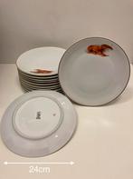 Wit porseleinen servies "Old Baudour" 29 stuks, Zo goed als nieuw, Porselein, Overige stijlen, Compleet servies