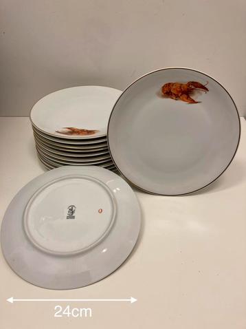 Wit porseleinen servies "Old Baudour" 29 stuks beschikbaar voor biedingen