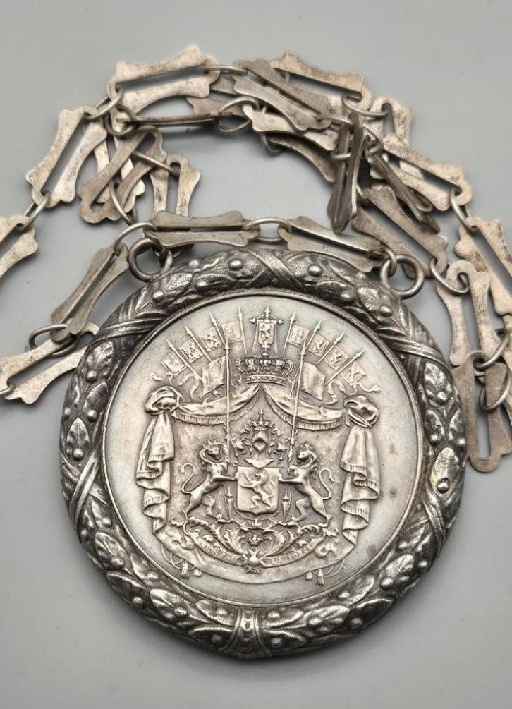 Medaille Inlandse stamhoofden Congo, laatste model, Verzamelen, Militaria | Algemeen, Ophalen of Verzenden
