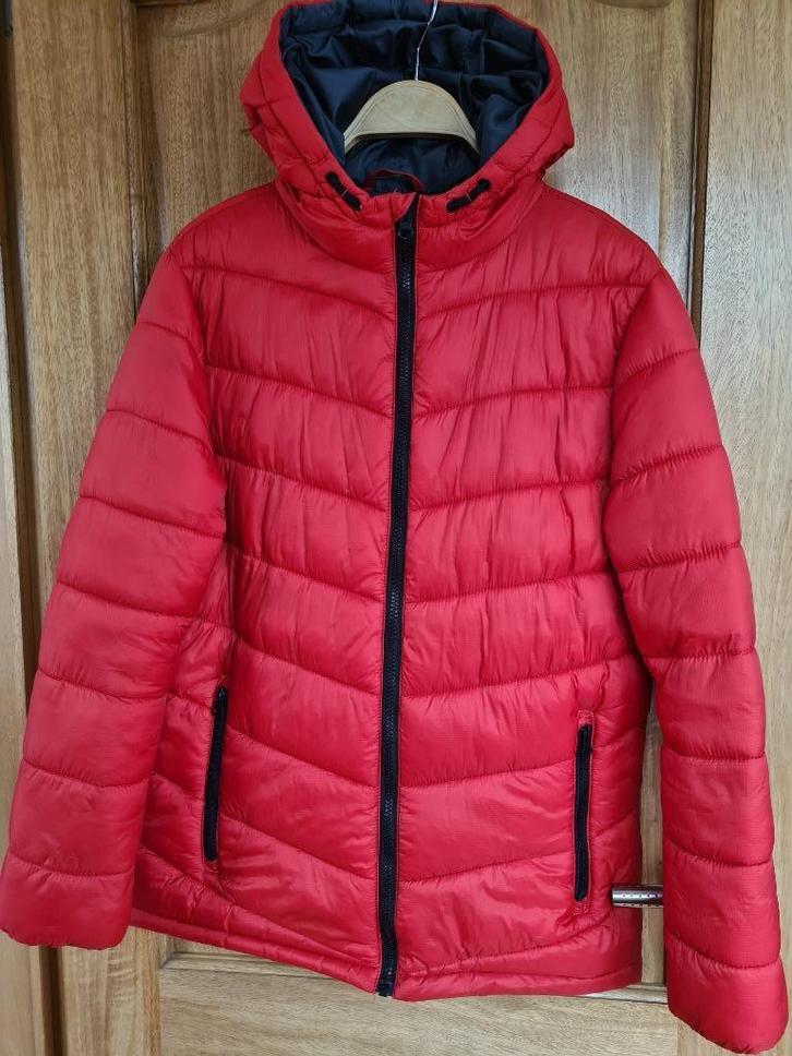 Oranje jas met capuchon OVS 14 jaar, 164 cm, Kinderen en Baby's, Kinderkleding | Maat 164, Gebruikt, Jas, Ophalen of Verzenden