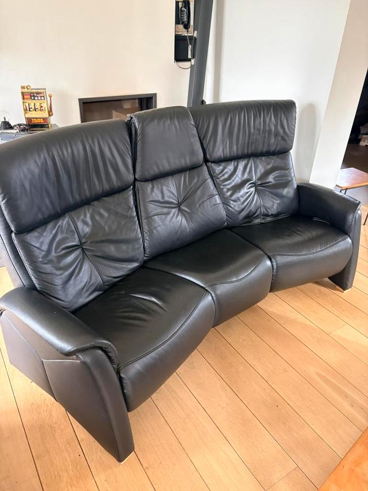 Salon Home cinéma cuir by himola, Maison & Meubles, Canapés | Salons, Comme neuf, Cuir, Enlèvement
