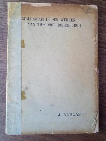 Bibliographie der werken van Theodoor Rodenburgh - J. Alblas