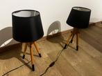 Lampen (2 stuks), Huis en Inrichting, Ophalen, Hout, Scandinavisch, Zo goed als nieuw